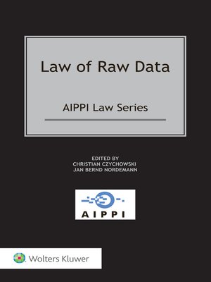 cover image of Law of Raw Data